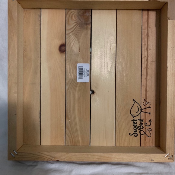 Whitewashed Barn Wood Frame - Picture 2 of 2